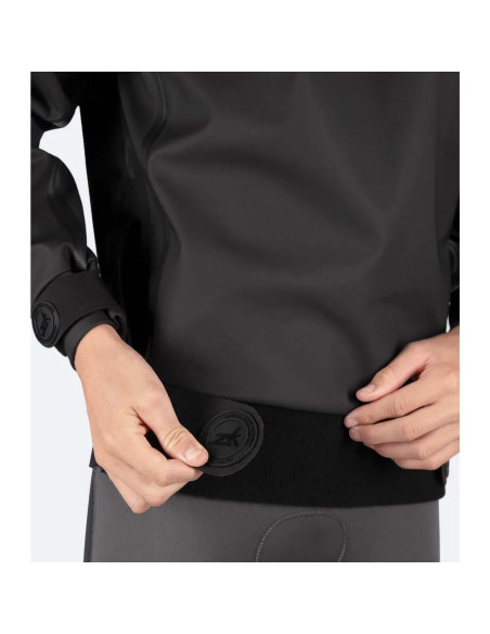 ZHIK - SPRAY TOP BIMBO YOUTH AQUA SMOCK NERO