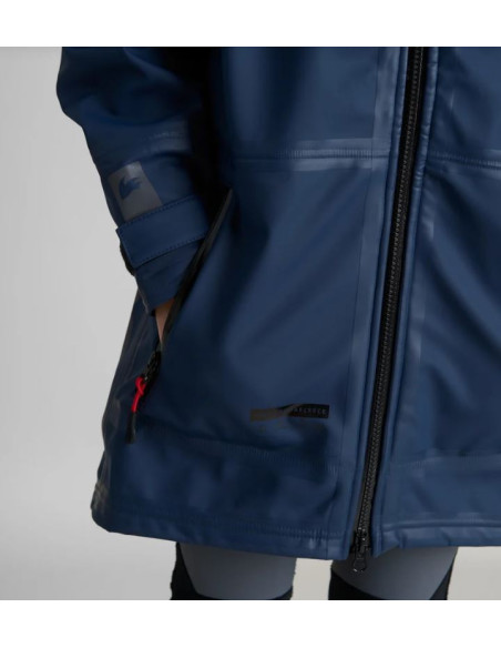 ROOSTER - AQUAFLEECE RIGGING COAT NAVY BLUE - JUNIOR