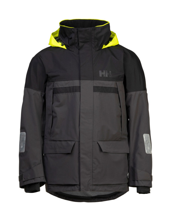 HELLY HANSEN - GIACCA CERATA PIER 4.0 - GRIGIO
