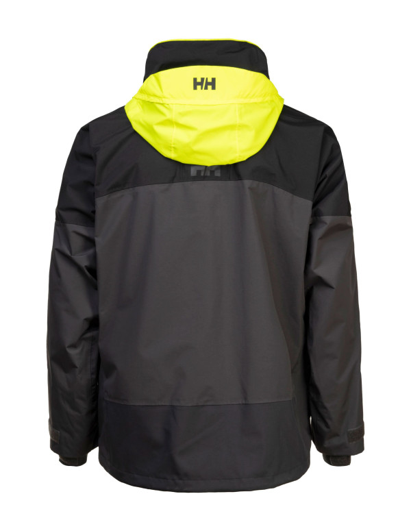 HELLY HANSEN - GIACCA CERATA PIER 4.0 - GRIGIO 2