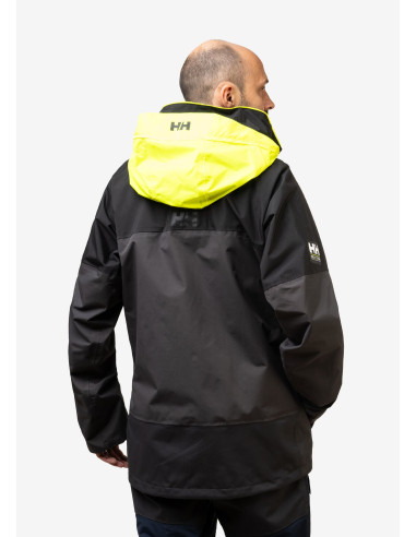 HELLY HANSEN - GIACCA CERATA PIER 4.0 - GRIGIO