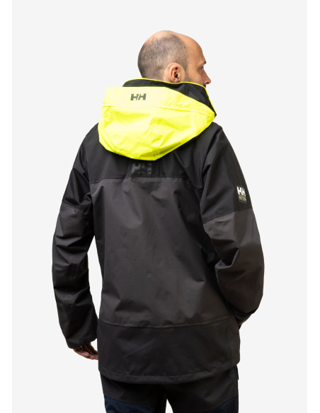 HELLY HANSEN - GIACCA CERATA PIER 4.0 - GRIGIO