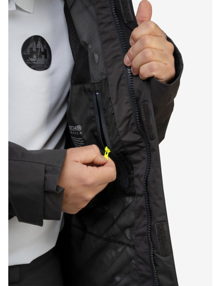 HELLY HANSEN - GIACCA CERATA PIER 4.0 - GRIGIO