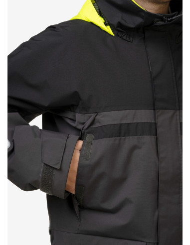 HELLY HANSEN - GIACCA CERATA PIER 4.0 - GRIGIO