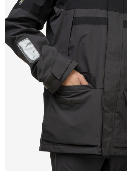 HELLY HANSEN - GIACCA CERATA PIER 4.0 - GRIGIO