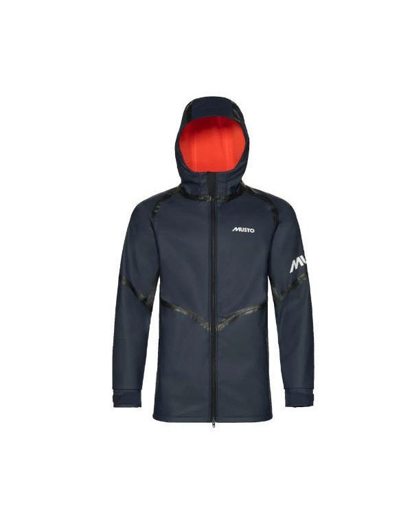 MUSTO - CHAMP AQUA HOODIE JACKET NAVY BLUE