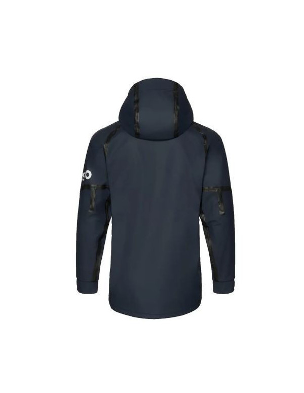 MUSTO - GIACCA IMPERMEABILE CHAMP AQUA HOODIE - BLU 2