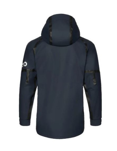 MUSTO - GIACCA IMPERMEABILE CHAMP AQUA HOODIE - BLU