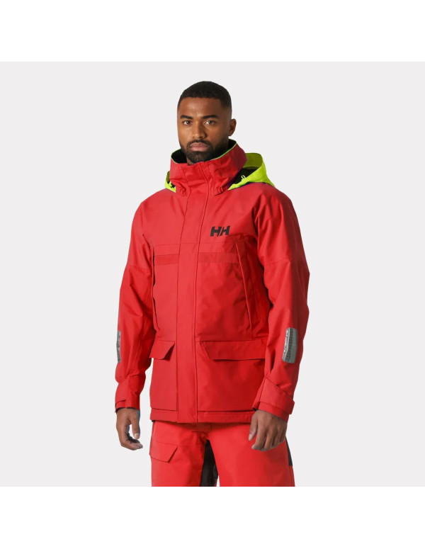 HELLY HANSEN - PIER JACKET 4.0 - ALERT RED