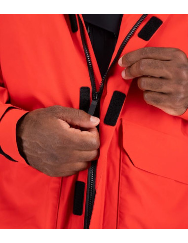 ZHIK - OFS700 GIACCA CERATA OFFSHORE PERFORMANCE JACKET - ROSSA
