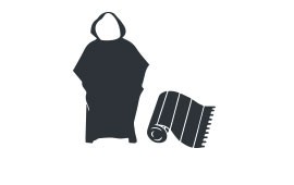 Poncho e asciugamani